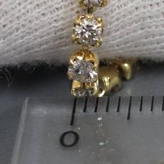 画像8: K18ダイヤモンドテニスブレスレット D3.00 5.3g 17.5cm (8)