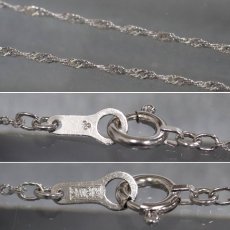 画像8: K18WGオパールダイヤモンドペンダント O0.74 D0.23 5.6g 40cm (8)