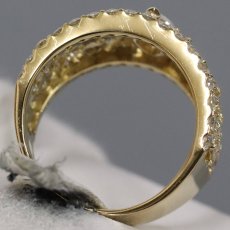 画像5: K18ダイヤモンドリング D0.59 D1.59 6.7g #12 (5)