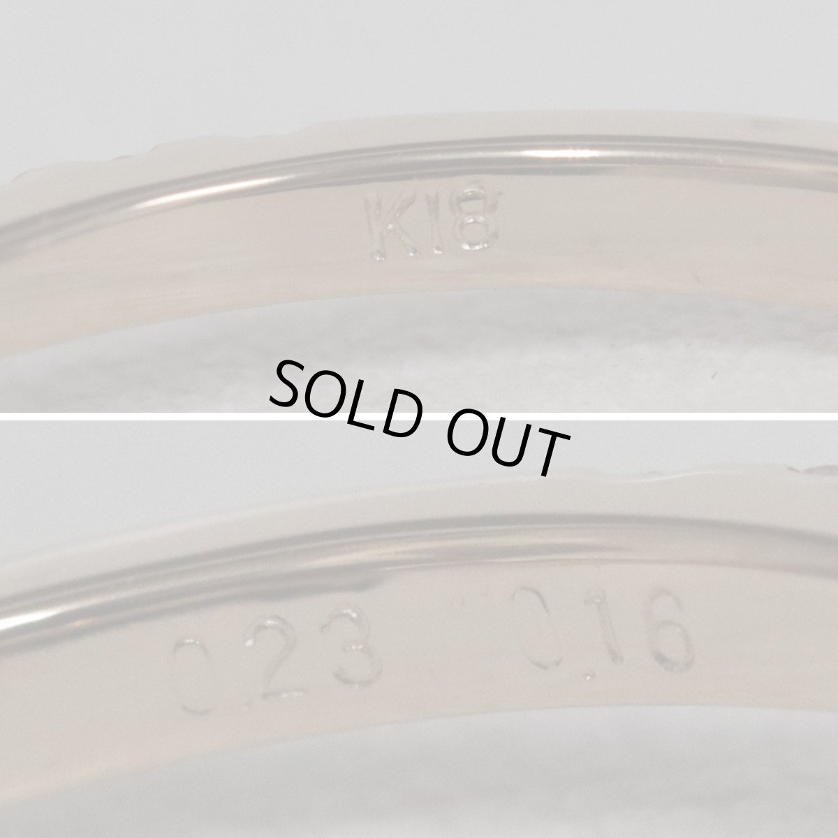 画像7: K18PGルビーダイヤモンドリング R0.23 D0.16 1.9g #11 鑑別書 (7)