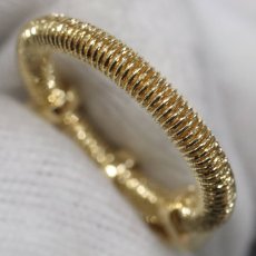 画像5: K18ダイヤモンドリング 伸縮式 D0.30 3.0g #8-20 (5)