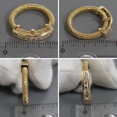 画像9: K18ダイヤモンドリング 伸縮式 D0.30 3.0g #8-20 (9)