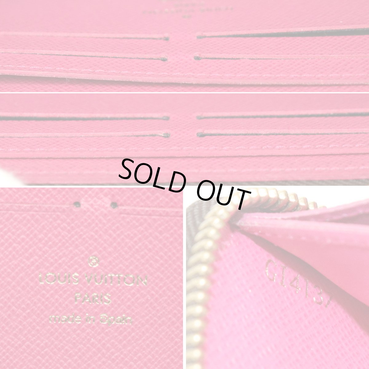 画像10: ポルトフォイユ・クレマンス フラワーチャーム(M64201)モノグラム ホットピンク (10)