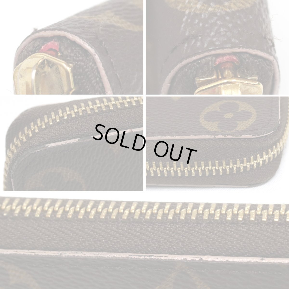 画像4: ポルトフォイユ・クレマンス フラワーチャーム(M64201)モノグラム ホットピンク (4)