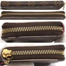 画像5: ポルトフォイユ・クレマンス フラワーチャーム(M64201)モノグラム ホットピンク (5)