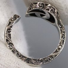 画像4: SV925アラベスク ダブルG キーモチーフリング 5.6g #16(627760) (4)