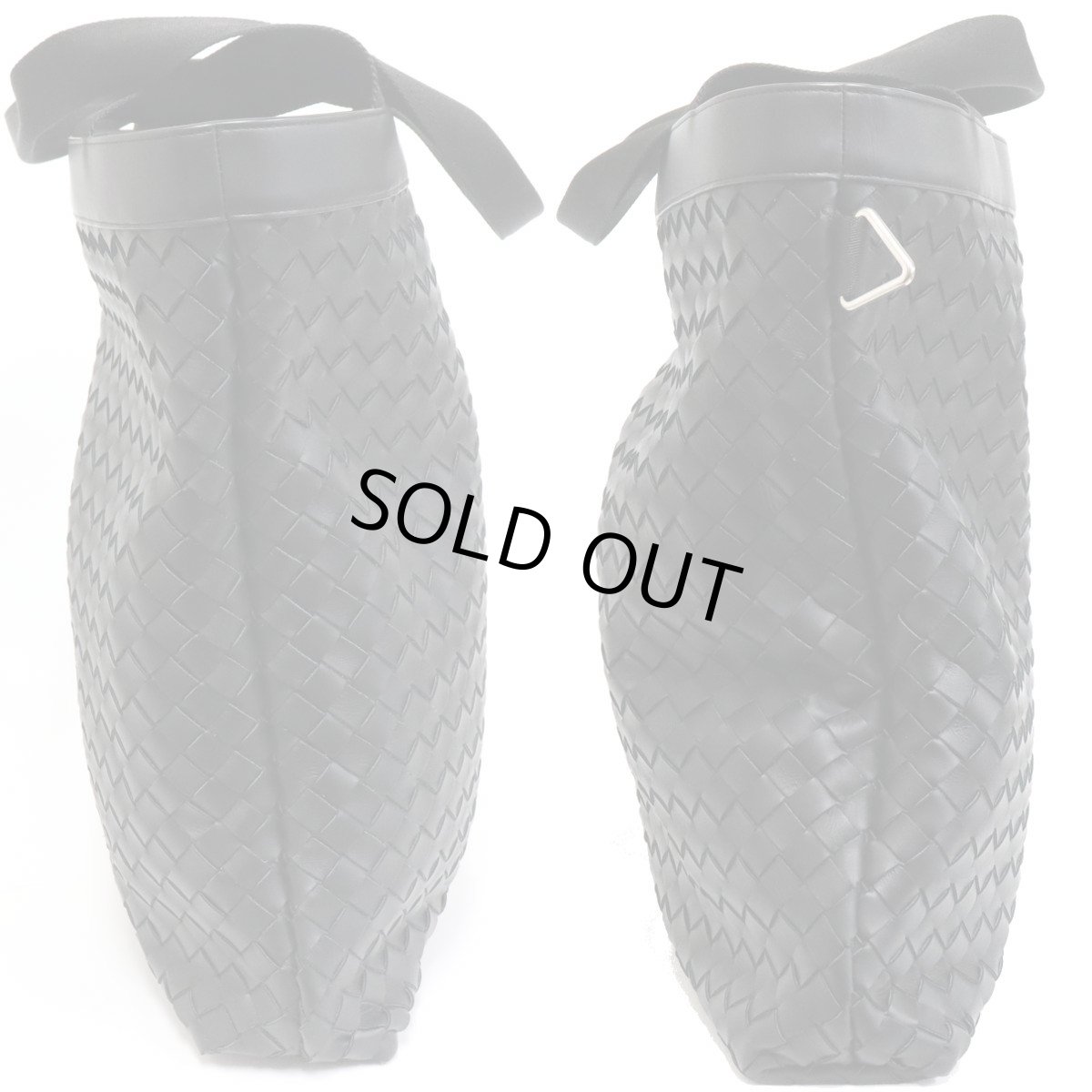 画像3: ボッテガ・ヴェネタ ハイドロジー イントレチャート トートバッグ(667278)ポーチ付 (3)