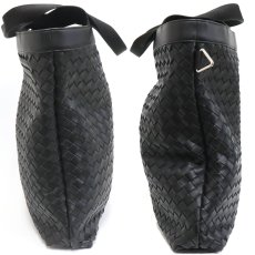 画像3: ボッテガ・ヴェネタ ハイドロジー イントレチャート トートバッグ(667278)ポーチ付 (3)