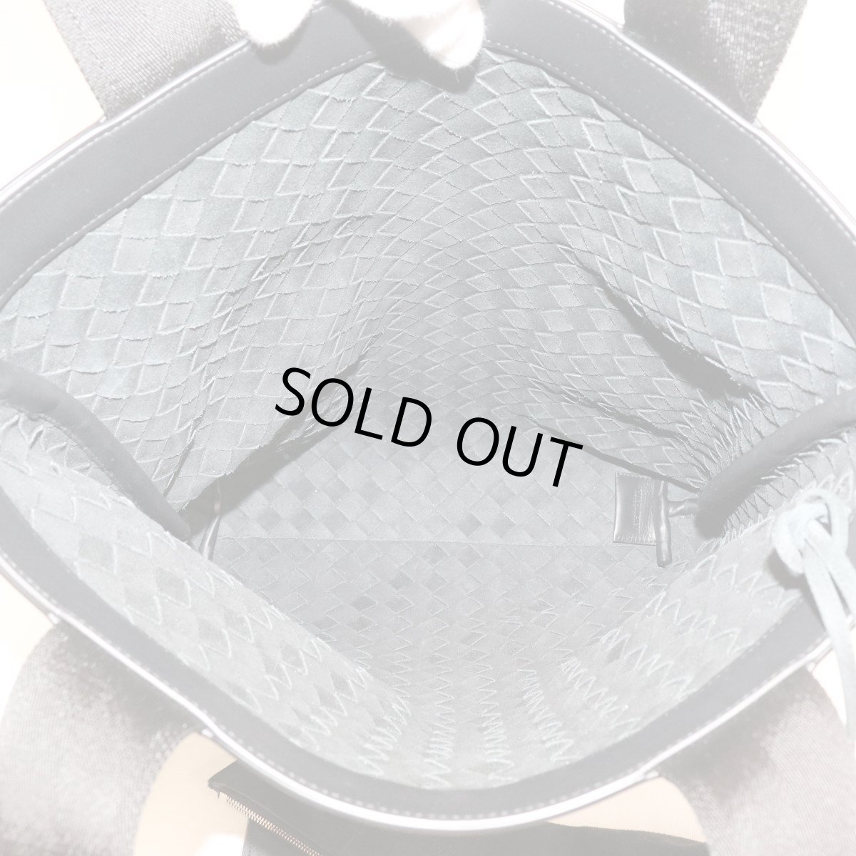 画像9: ボッテガ・ヴェネタ ハイドロジー イントレチャート トートバッグ(667278)ポーチ付 (9)