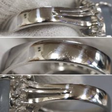 画像7: Pt900スターサファイアダイヤモンドリング S11.510 D1.05 14.6g #16 (7)