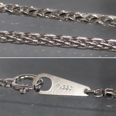 画像9: Pt900/850サファイアダイヤモンドペンダント S3.02 D0.45 7.7g 45cm (9)