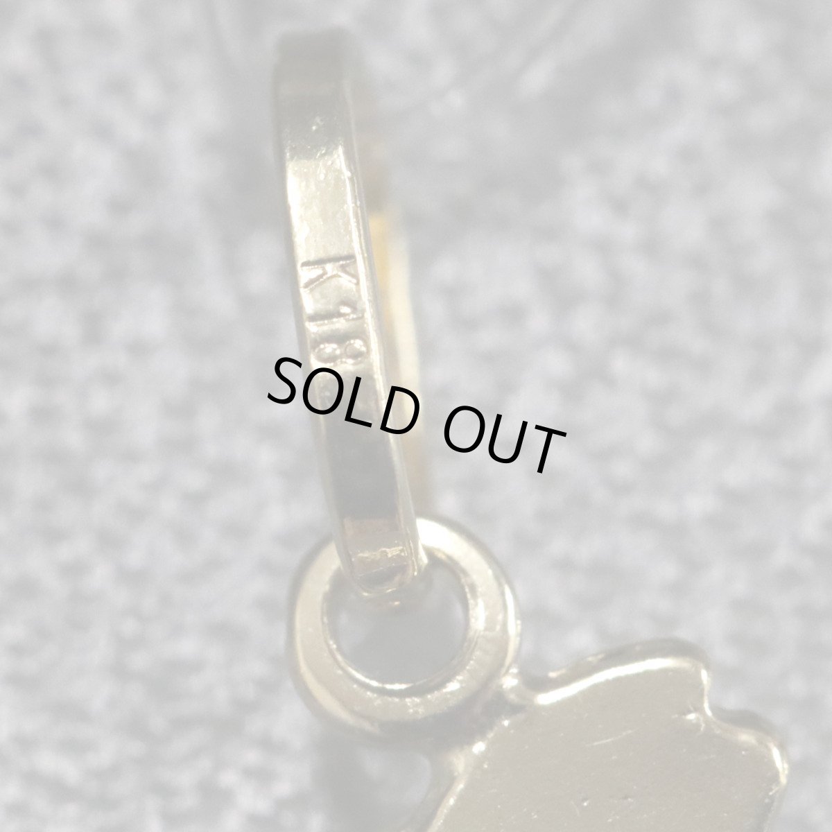 画像5: K18ペンダントトップ 馬モチーフ 1.6g (5)