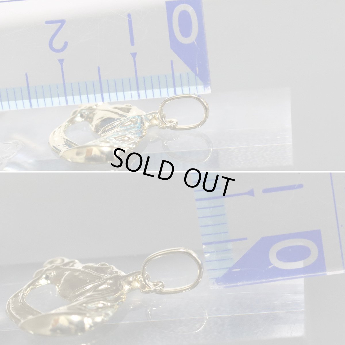 画像6: K18ペンダントトップ 馬モチーフ 1.6g (6)