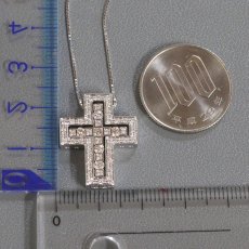 画像10: ダミアーニ ベル エポック 750WGダイヤモンドネックレス クロス Sサイズ 7.8g 48.5cm(20039535) (10)