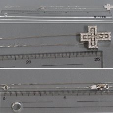 画像9: ダミアーニ ベル エポック 750WGダイヤモンドネックレス クロス Sサイズ 7.8g 48.5cm(20039535) (9)