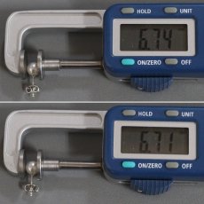 画像4: ミキモト K18WGパールピアス パール6.7mm 1.8g (4)