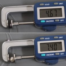 画像4: タサキ K18WGパールネックレス あこや7.4mm 淡水4.6mm 32cm 保証書 (4)