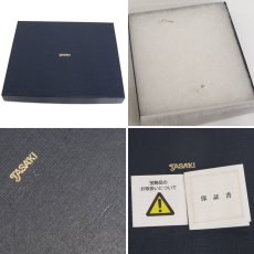 画像7: タサキ K18WGパールネックレス あこや7.4mm 淡水4.6mm 32cm 保証書 (7)