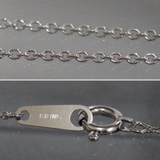 画像9: K18WGダイヤモンドネックレス 馬蹄モチーフ D0.25 2.6g 42cm (9)