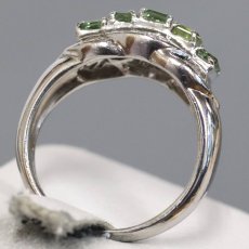 画像5: Pt900バイカラートルマリンダイヤモンドリング T1.64 D0.30 9.0g #13 (5)