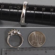 画像8: Pt900バイカラートルマリンダイヤモンドリング T1.64 D0.30 9.0g #13 (8)