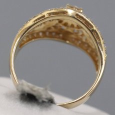 画像5: K18ダイヤモンドリング D1.00 6.8g #15.5 (5)