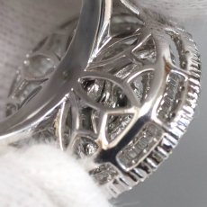 画像5: K18WGダイヤモンドリング 回転式 D0.63 6.8g #17 (5)