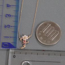 画像10: サマンサティアラ K18PGフラワーレターズ イニシャルネックレス 小(F)1.4g 39cm (10)