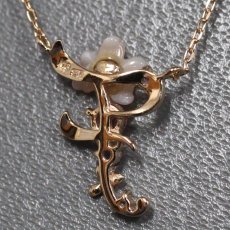 画像4: サマンサティアラ K18PGフラワーレターズ イニシャルネックレス 小(F)1.4g 39cm (4)