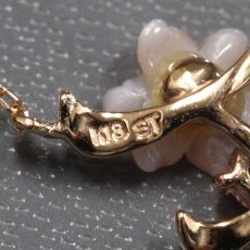 画像5: サマンサティアラ K18PGフラワーレターズ イニシャルネックレス 小(F)1.4g 39cm (5)