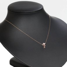 画像6: サマンサティアラ K18PGフラワーレターズ イニシャルネックレス 小(F)1.4g 39cm (6)