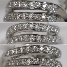 画像4: ミキモト Pt950ダイヤモンドリング D0.75 12.1g #14 (4)