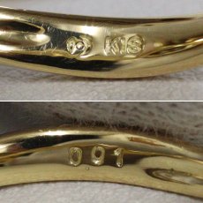 画像7: タサキ K18マルチカラーストーンリング フラワーモチーフ D0.01 4.6g #12-12.5 (7)