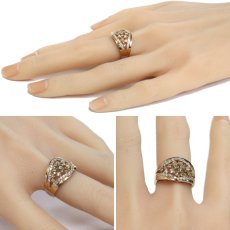 画像10: K18PGダイヤモンドリング D1.08 6.6g #13 (10)