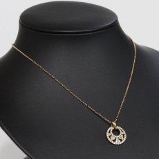 画像5: K18ダイヤモンドネックレス D0.80 5.3g 39cm 鑑別カード (5)