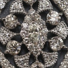 画像3: Pt900/850ダイヤモンドペンダント D2.00 8.8g AJ付45cm (3)