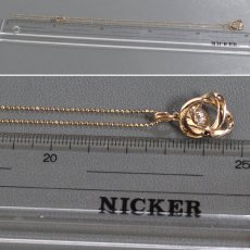 画像8: K18PGダイヤモンドダンシングペンダント D0.503 3.8g AJ付45cm (8)