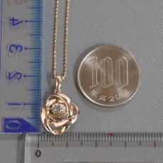 画像9: K18PGダイヤモンドダンシングペンダント D0.503 3.8g AJ付45cm (9)