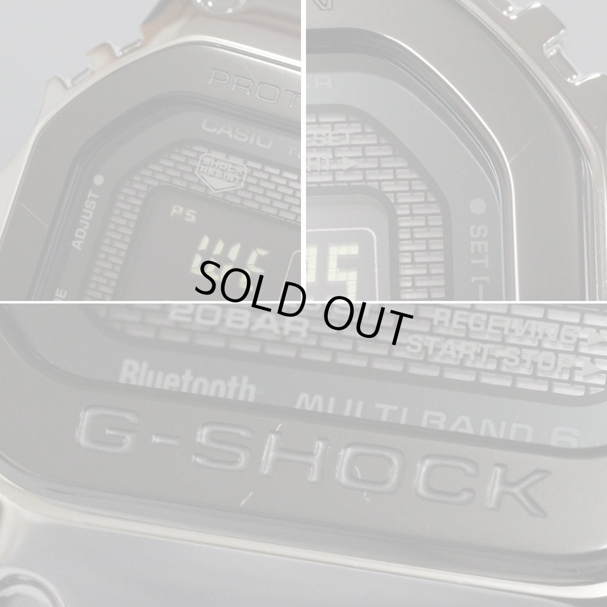 画像5: カシオ G-SHOCK フルメタル 5000シリーズ オクタゴンブラックベゼル(GMW-B5000BT-1JF) (5)