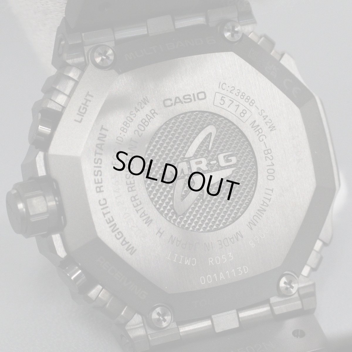 画像7: カシオ G-SHOCK MRG-B2100シリーズ(MRG-B2100B-1AJR)木組 (7)