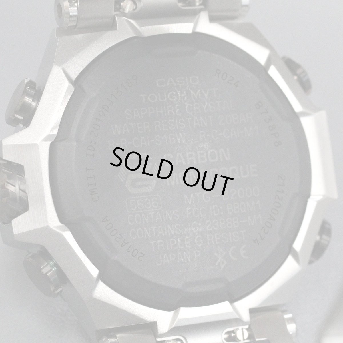 画像7: カシオ G-SHOCK MTG-B2000シリーズ(MTG-B2000XD-1AJF) (7)