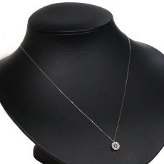 画像6: Pt950/850パープルダイヤモンド/ダイヤモンドネックレス D0.088 D0.11 2.3g AJ付45cm 鑑定書 (6)