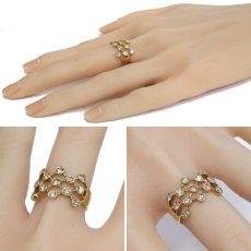 画像10: K18ダイヤモンドリング D0.90 5.4g #14 (10)