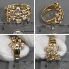 画像9: K18ダイヤモンドリング D0.90 5.4g #14 (9)