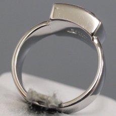 画像5: K18WGシェルダイヤモンドリング D0.26 10.0g #13 (5)