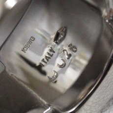 画像7: K18WGシェルダイヤモンドリング D0.26 10.0g #13 (7)