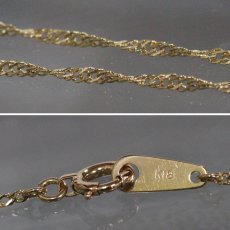 画像8: K18ルビーダイヤモンドペンダント フラワーモチーフ R0.35 D0.05 1.9g 43cm (8)