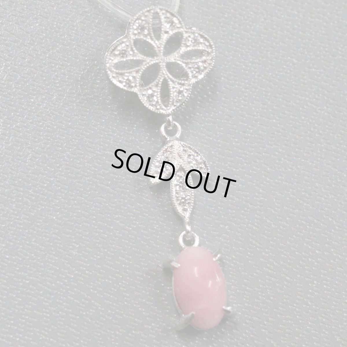 画像1: Pt950コンクパールダイヤモンドペンダントトップ P0.72 D0.07 1.8g ソーティング (1)