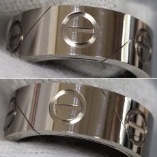 画像2: カルティエ 750WG アストロラブリング 1999年X'mas限定 12.7g #11(#51) (2)