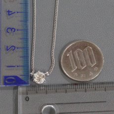画像10: Pt850ダイヤモンドネックレス D1.07 4.7g 39cm (10)